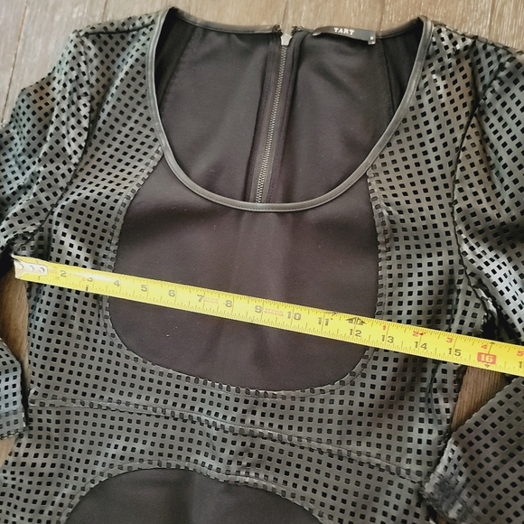NWT Tart Faux Leather Dress M - Picture 6 of 10